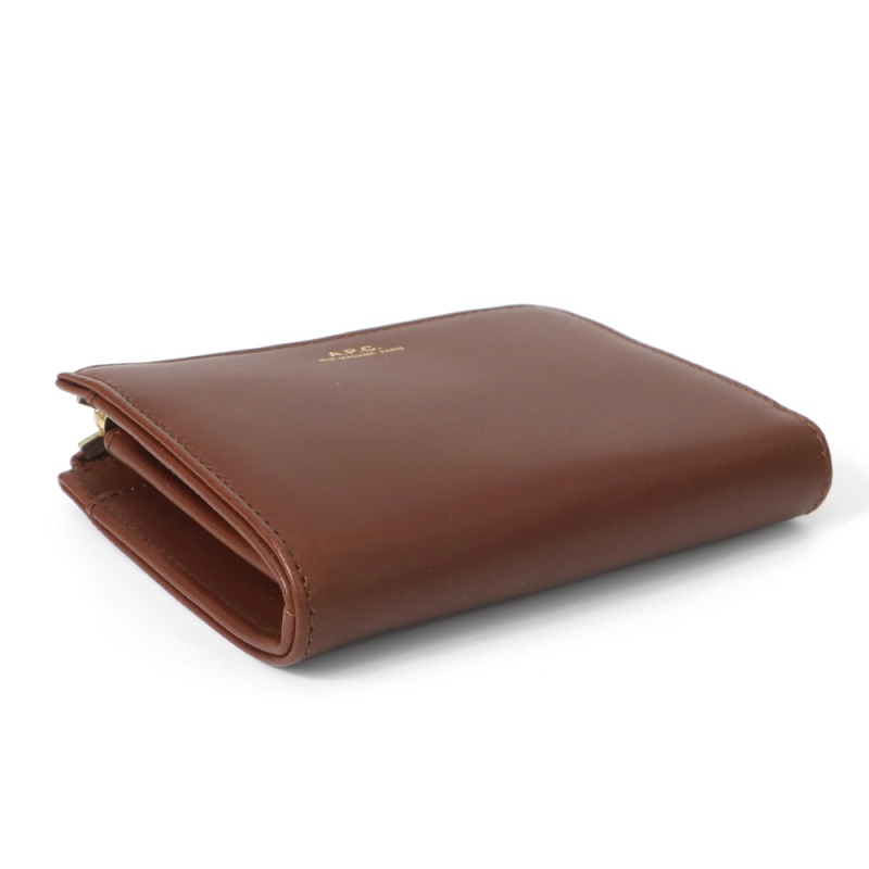 Brandol / A.P.C. アーペーセー 二つ折り財布 COMPACT LISE レザー