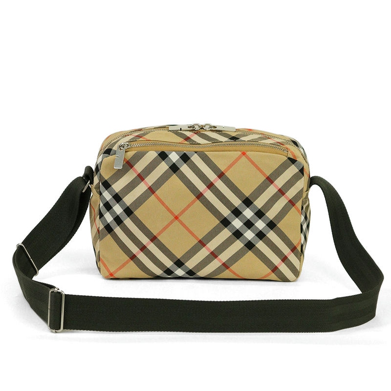 Brandol / BURBERRY バーバリー ショルダーバッグ チェック柄 カメラ