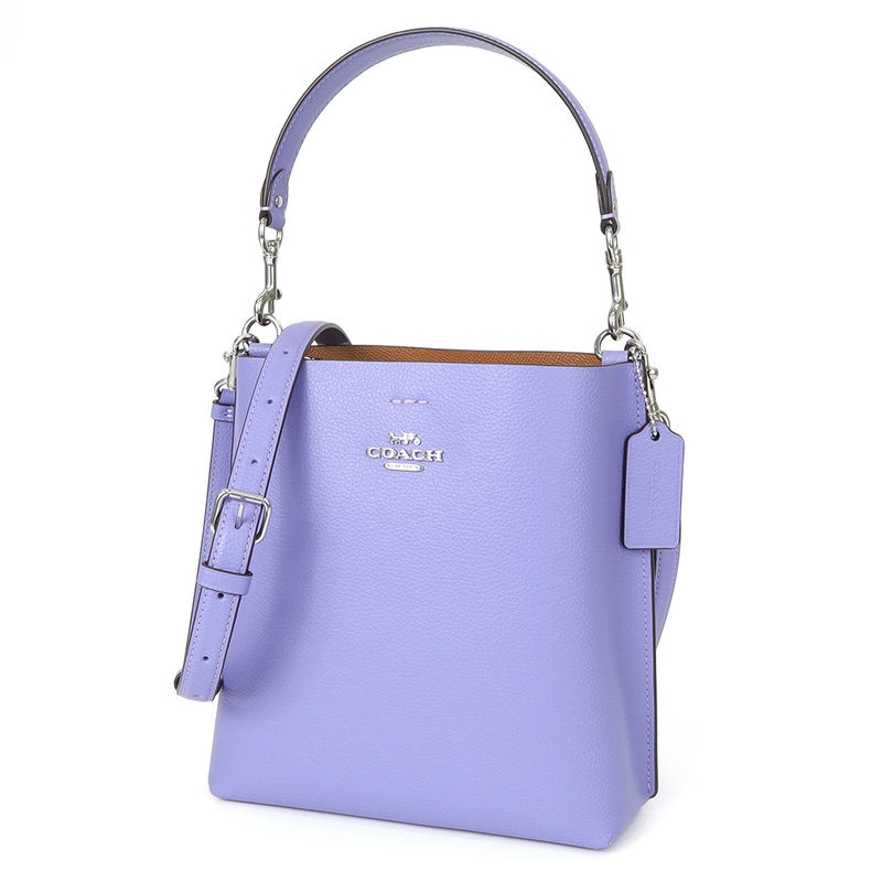 未使用級 希少カラー コーチ モリー バケット 2way レザー スモール