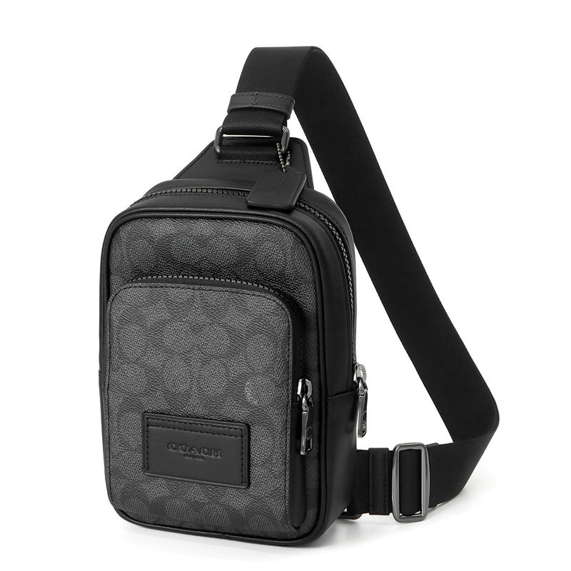 Brandol / COACH コーチ ボディバッグ シグネチャー 縦型 スリング