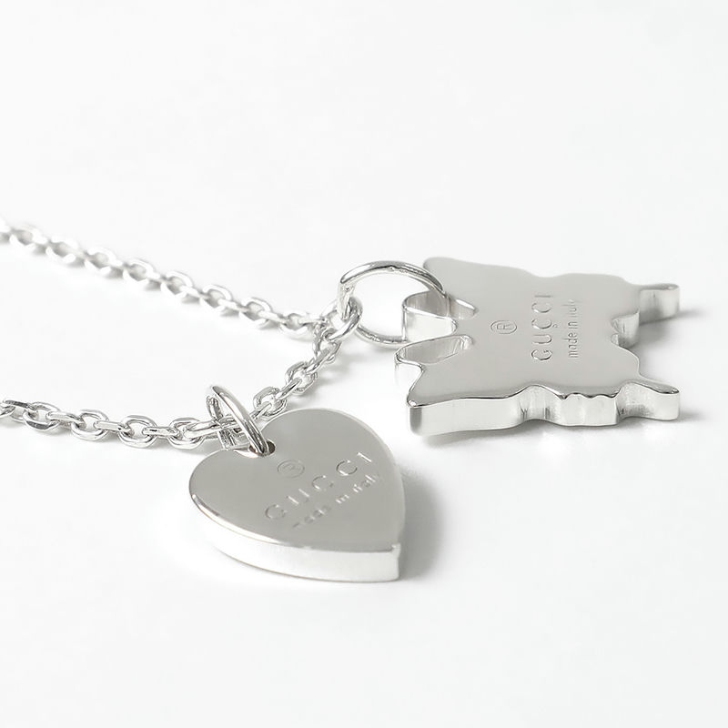 Brandol / GUCCI グッチ ブレスレット ハート バタフライ チャーム