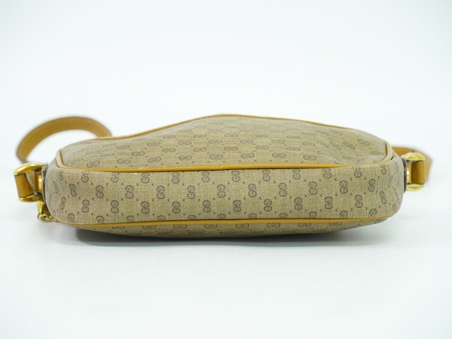 GUCCI オールドグッチ マイクロGG ショルダーバッグ ブラウン – BRAND