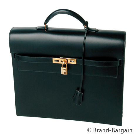 HERMES(エルメス)/ケリー・デペッシュ38/クロコ・ポロサス×ブラックの