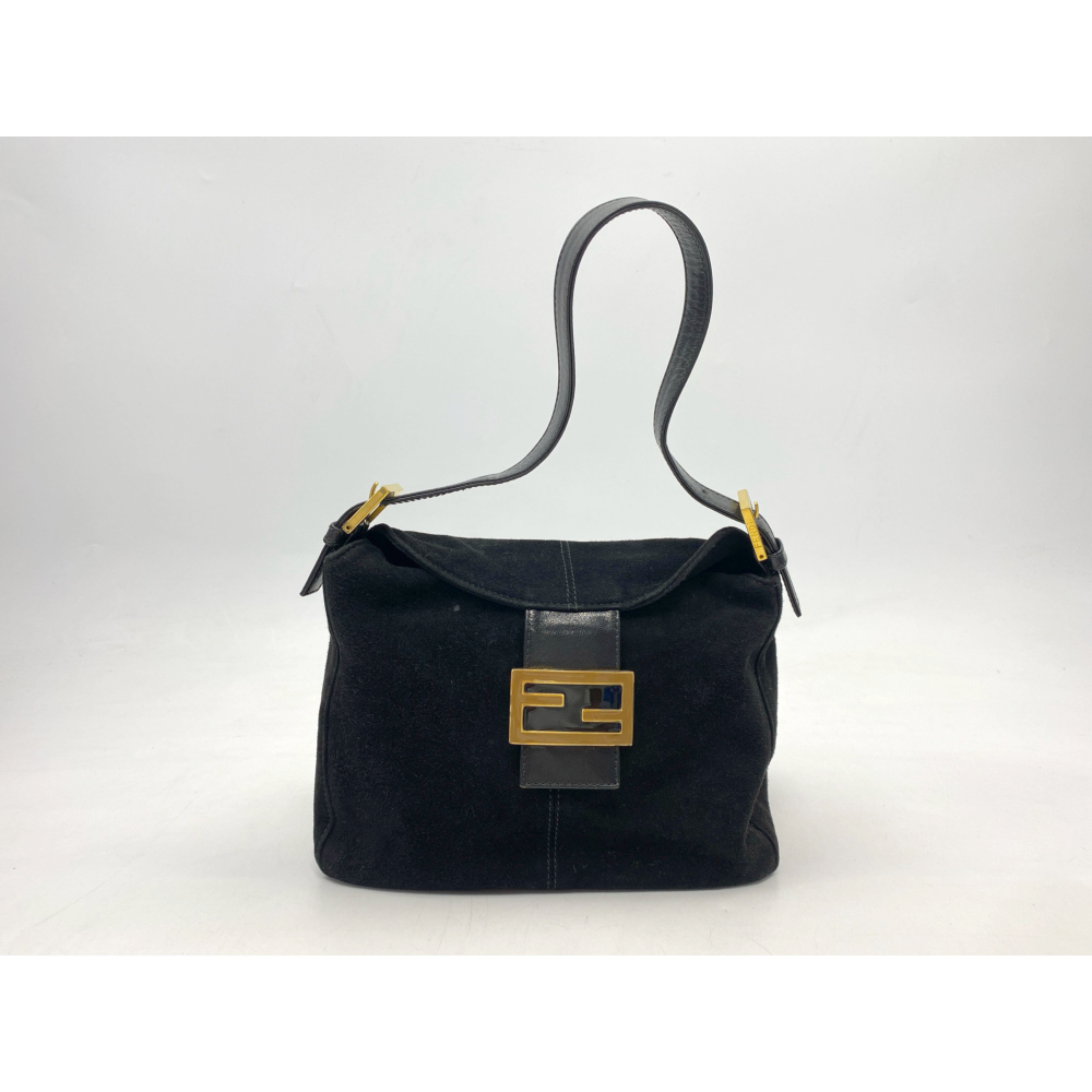 フェンディ マンマバケット 黒 スエード×レザー 買取実績【買取日