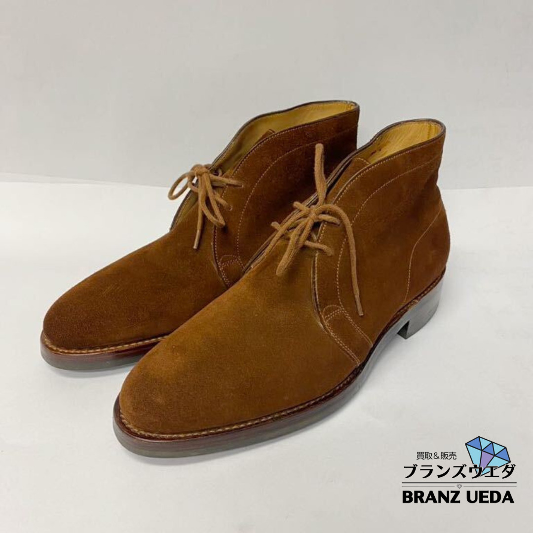 極美品・貴重 JOHN LOBB ジョンロブ KENT ケント 8695 チャッカブーツ