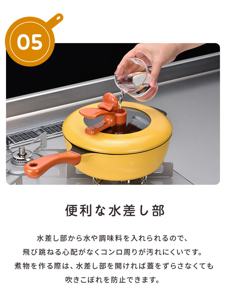 レミパンセット 24cm ノッポ蒸し台付き レミパン 平野レミ ガラス蓋