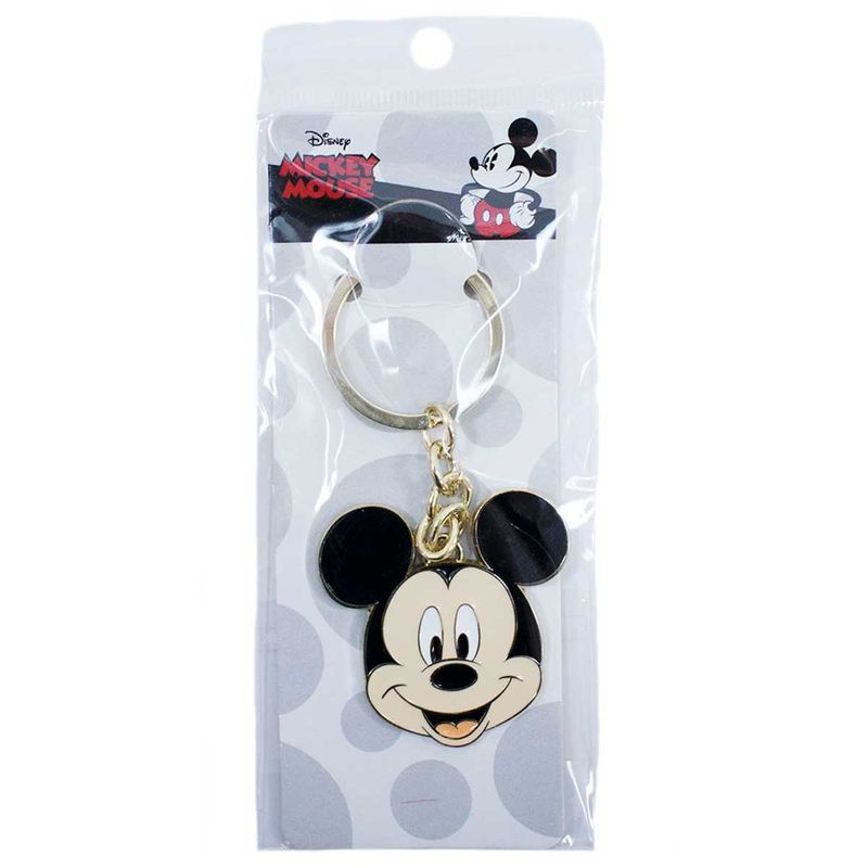 Chaveiro Mickey Mouse Face 10cm em Metal Taimes