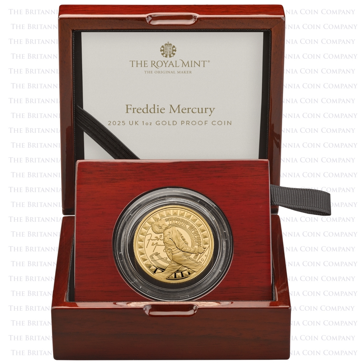 Freddie Mercury 2025 1oz Gold | Music Legends