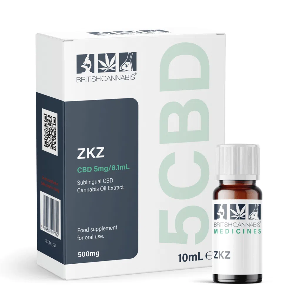 ZKZ Full Plant Extract CBD Oil 500mg - BRITISH CANNABIS™