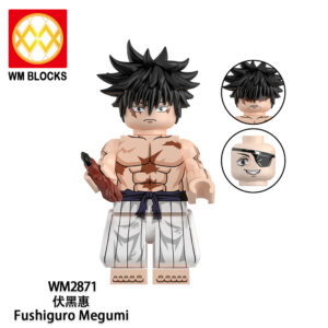 Anime Jujutsu Kaisen Fushiguro Megumi WM2871 Minifigures - Brixtoy