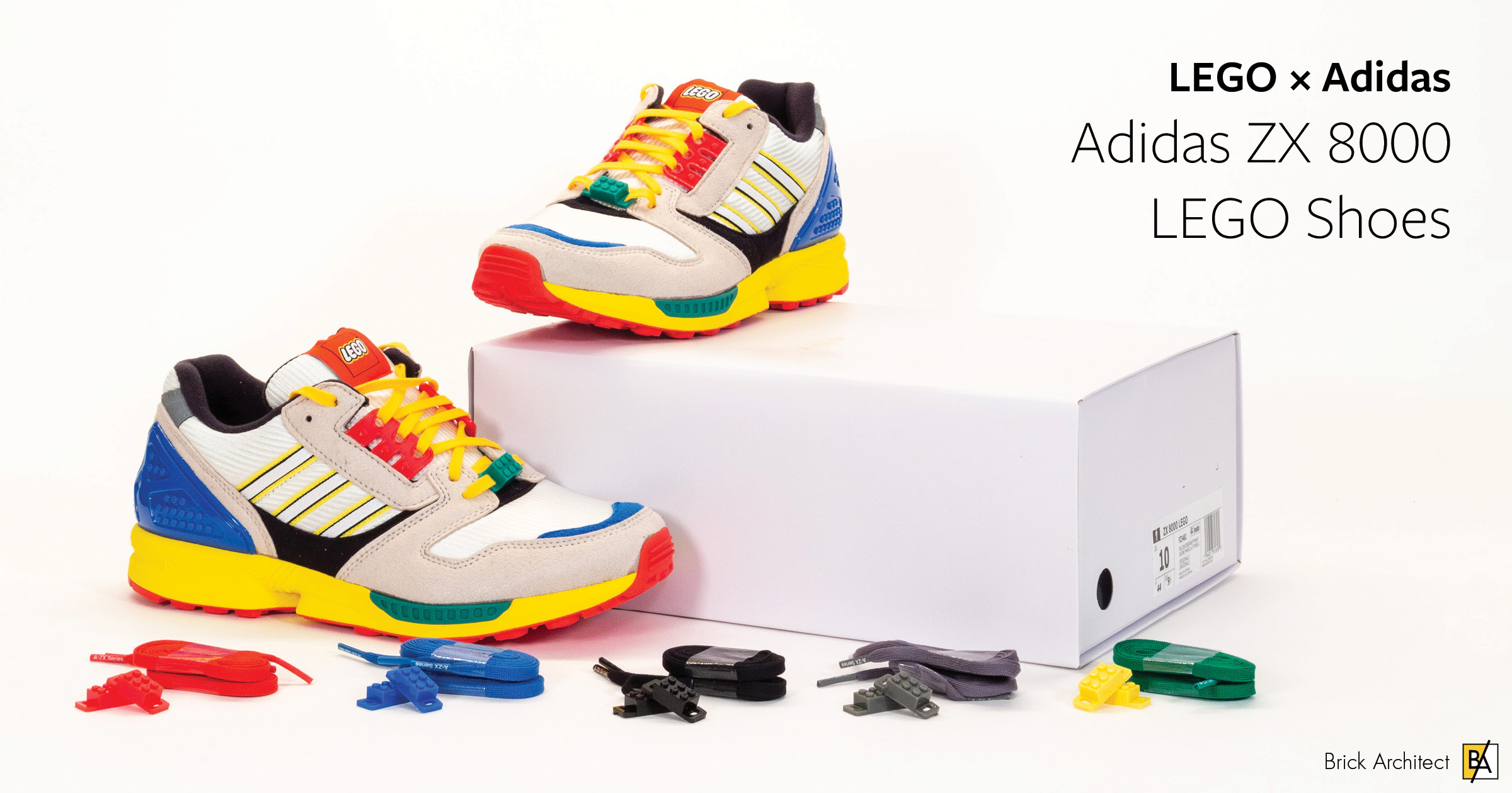 Review: Adidas ZX 8000 LEGO Shoes – BRICK ARCHITECT