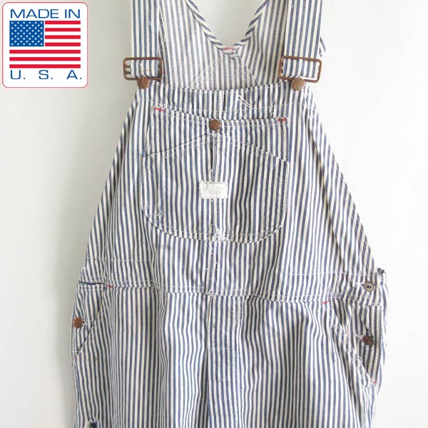 傑作 60's USA製 BIG MAC ヒッコリー ストライプ オーバーオール