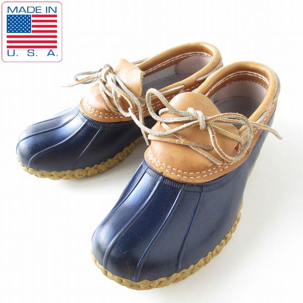 USA製/L.L.Bean/ビーンブーツ/革紐/モカシン【レディース23.5cm～24cm
