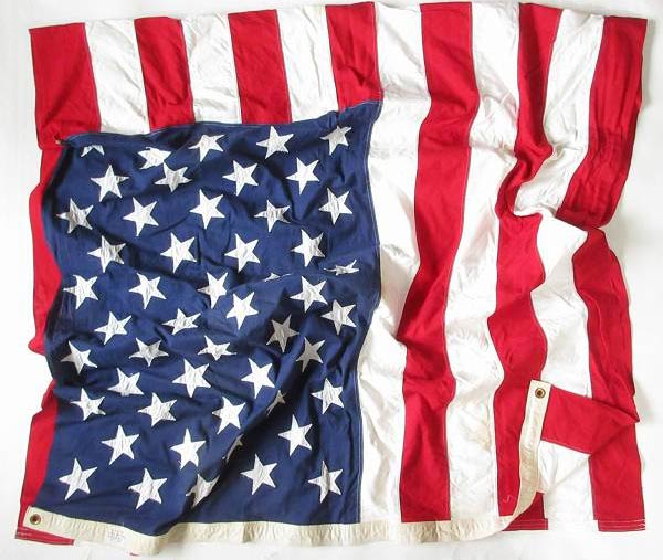 特大 ビンテージ USA製 アメリカ国旗 星条旗 50星 フラッグ コットン