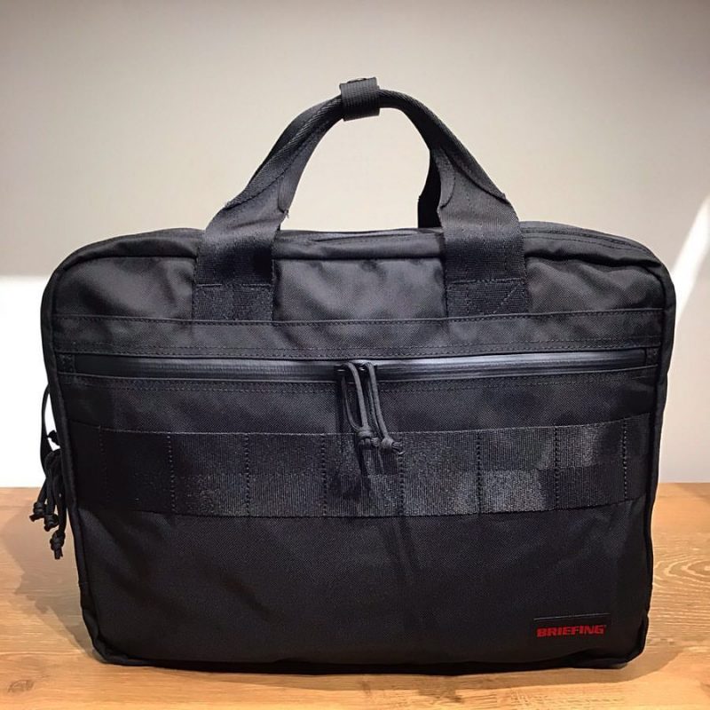 突然の雨でも安心！ウォータープルーフの3WAYブリーフケース TR-3 S MW