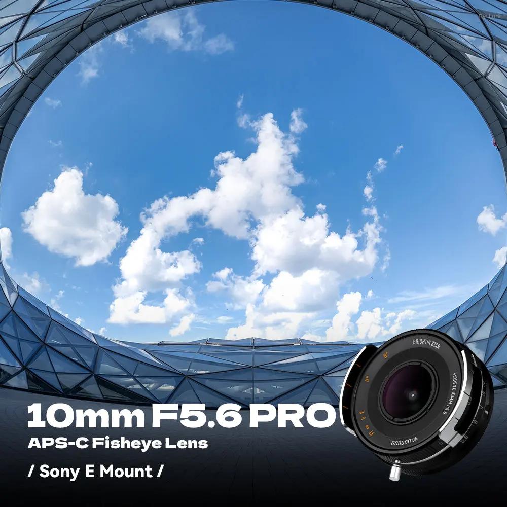 Brightin Star 10mm F5.6 Fisheye for Sony E Mount - 175° APS-C