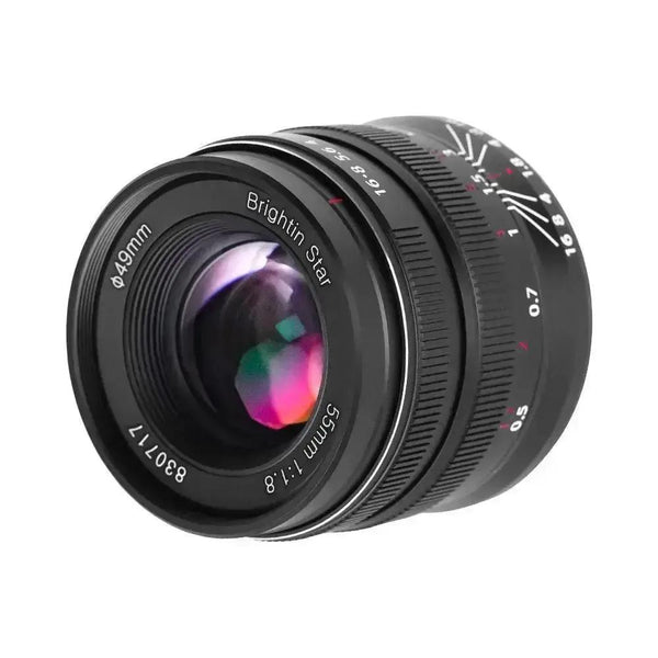 55mm F1.8 Full Frame Large Aperture Manual Focus Mirrorless Camera