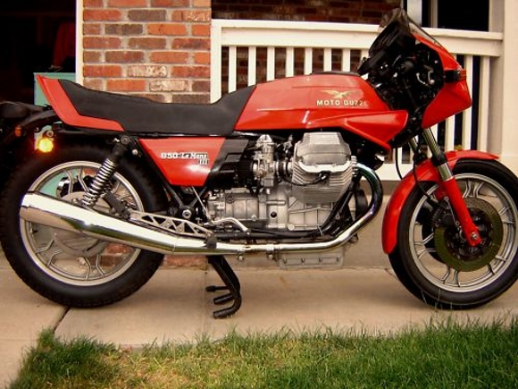 Elegant Brute: 1983 Moto Guzzi 850 Le Mans III | Bring a Trailer