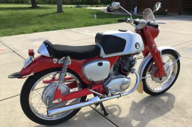 1961 Honda CB92 Benly w/CYB Race Kit for sale on BaT Auctions