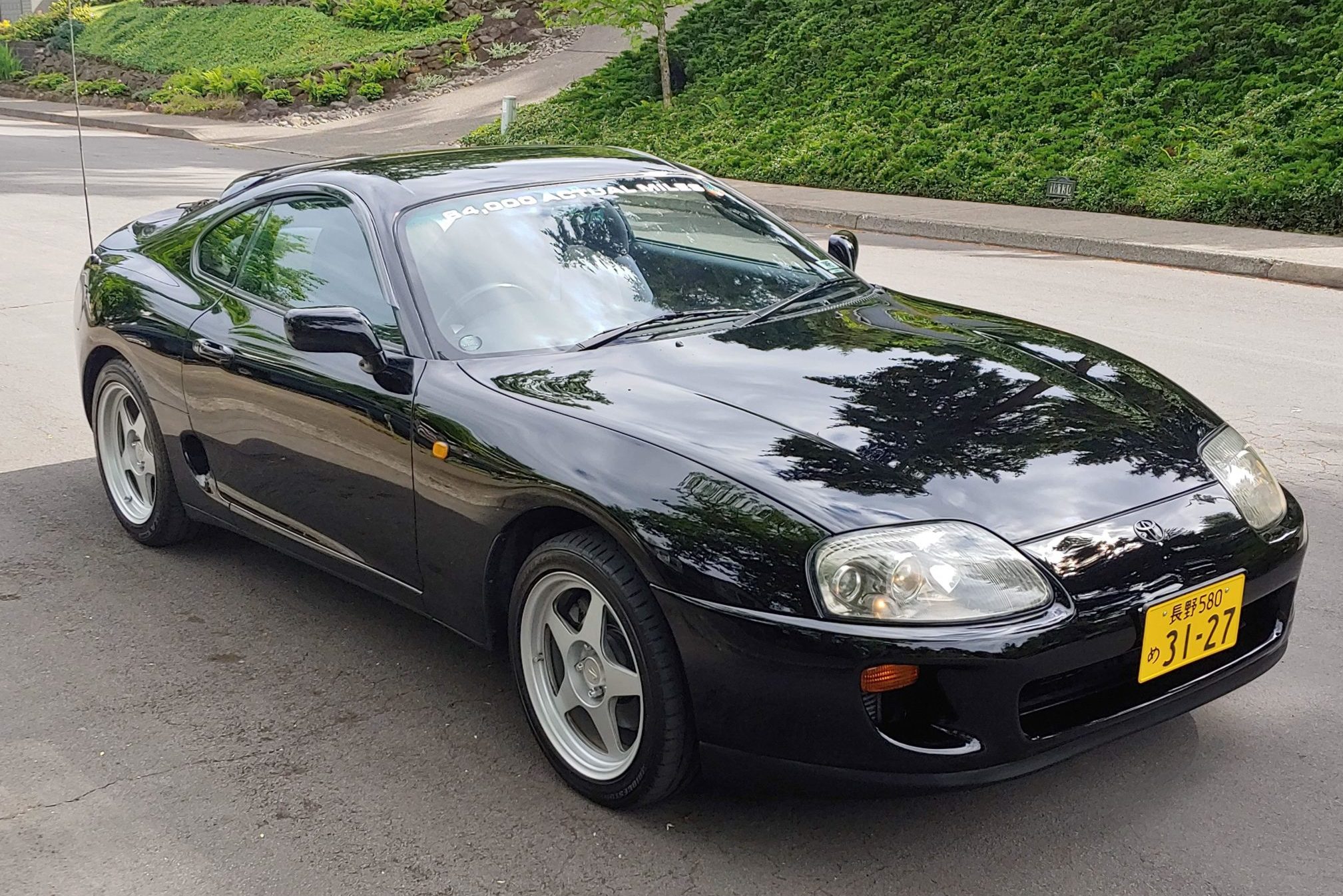 JDM 1993 Toyota Supra Twin-Turbo 6-Speed for sale on BaT Auctions
