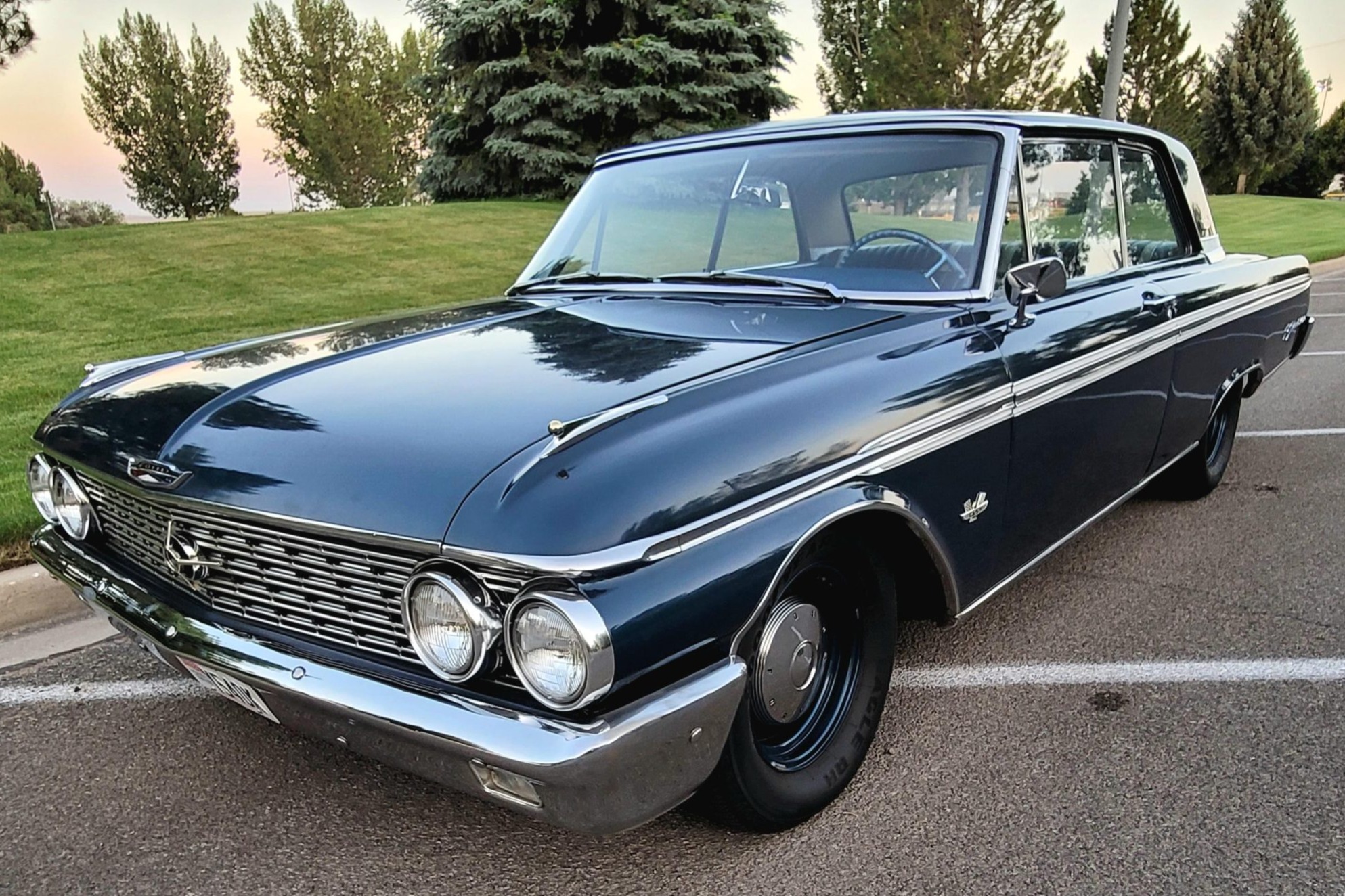 1962 Ford Galaxie 500 Club Victoria G-Code 4-Speed for sale on BaT