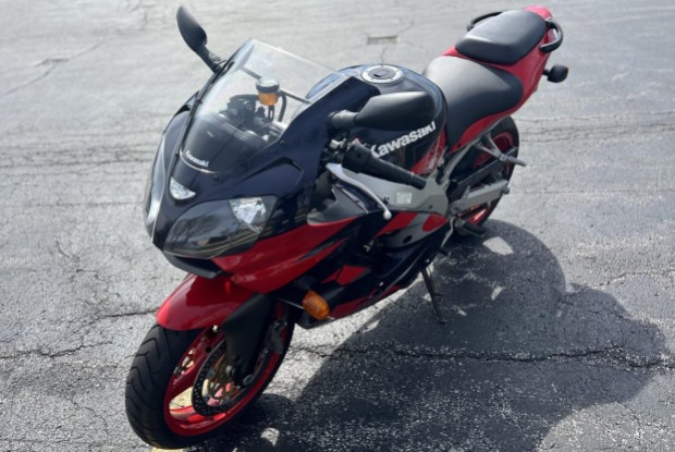 No Reserve: 2001 Kawasaki ZX-9R Ninja for sale on BaT Auctions