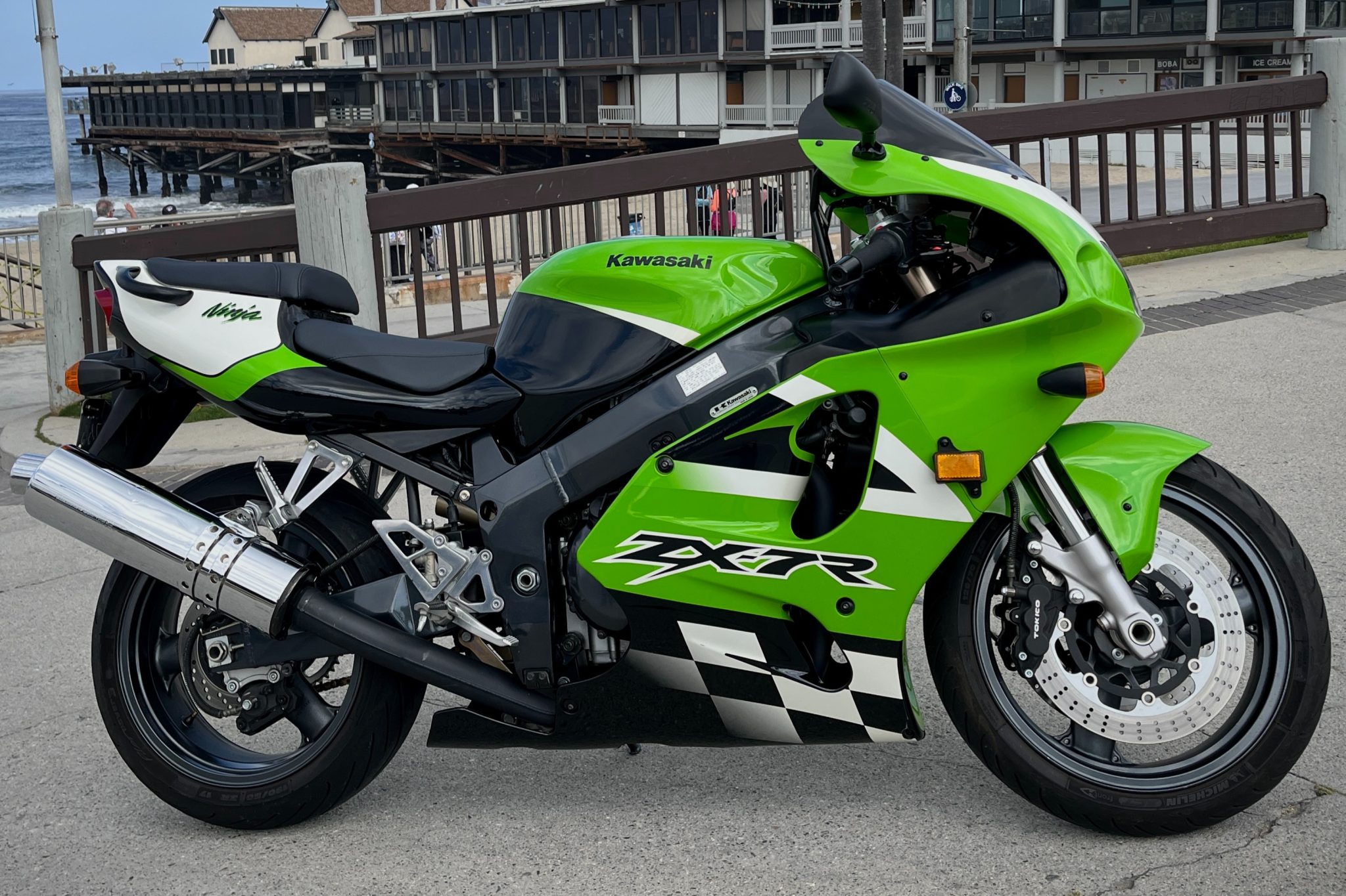 No Reserve: 2002 Kawasaki Ninja ZX-7R for sale on BaT Auctions