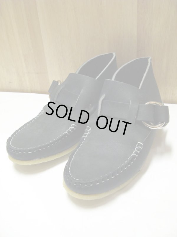 ARROW MOCCASIN(アローモカシン) Ring Boot(Black) - Bristy