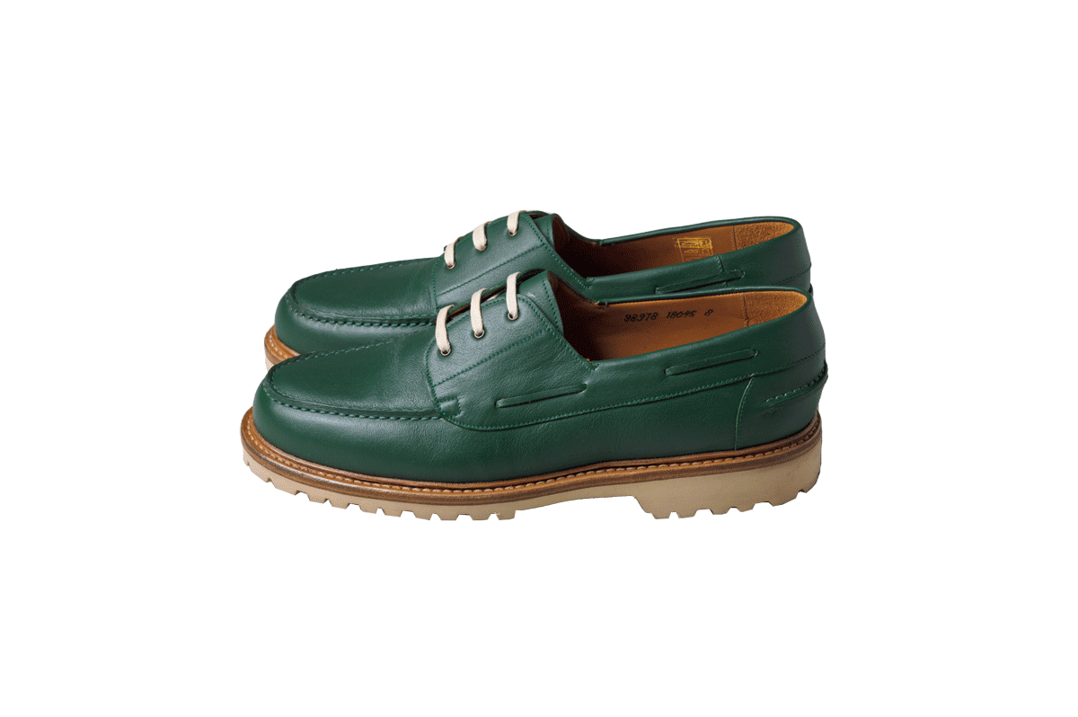 ジャラン スリウァヤ×コノリー レザー〉のボートシューズ：GOOD THINGS