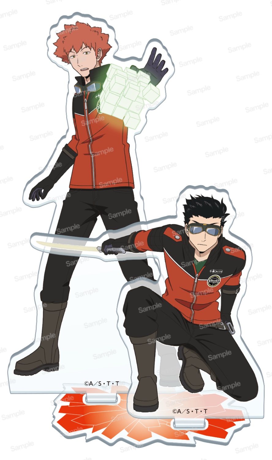 ワールドトリガー アクリルスタンド-BATTLE-3 生駒達人&水上敏志