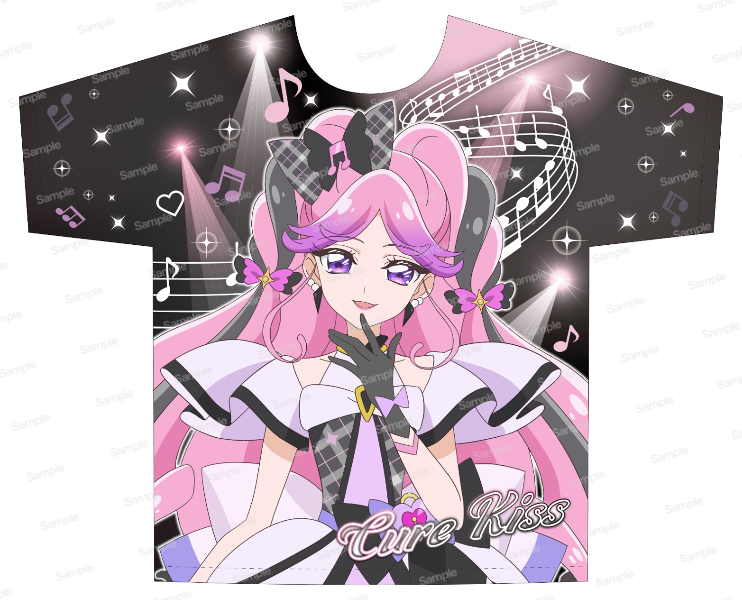 キミとアイドルプリキュア♪ フルグラフィックTシャツVol.2 キュア
