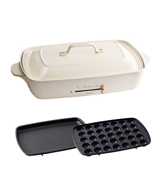 FS】ホットプレート グランデサイズ ホワイトの通販 | BRUNO online