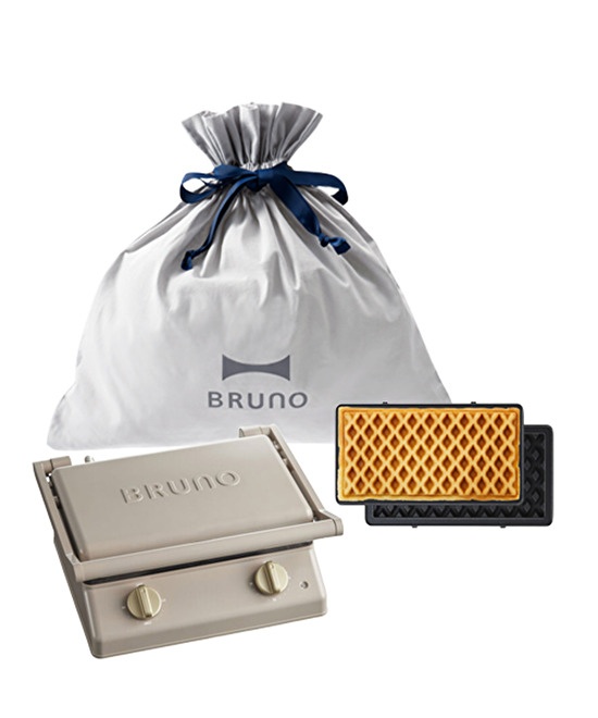 グリルサンドメーカー ダブル+ワッフルプレート ギフトバッグセット