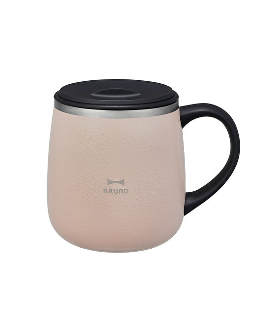 蓋つきステンレスマグ short ピンクベージュの通販 | BRUNO online