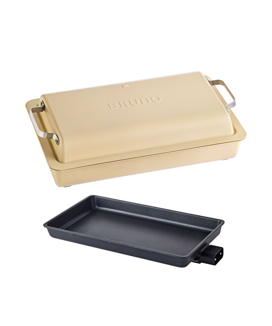 フラットホットプレート サンドベージュの通販 | BRUNO online