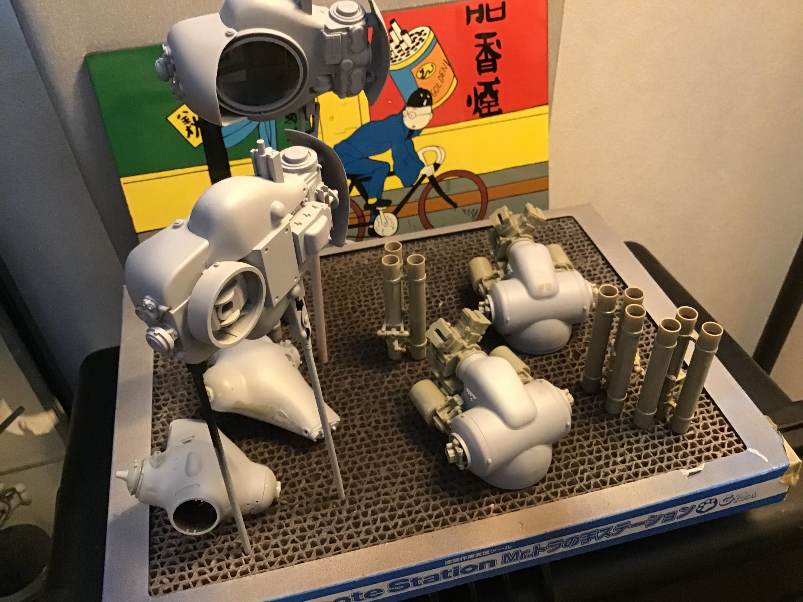 陸戦ガンス】同時に2つ作ったらイカツいスピードで完成した - アジア