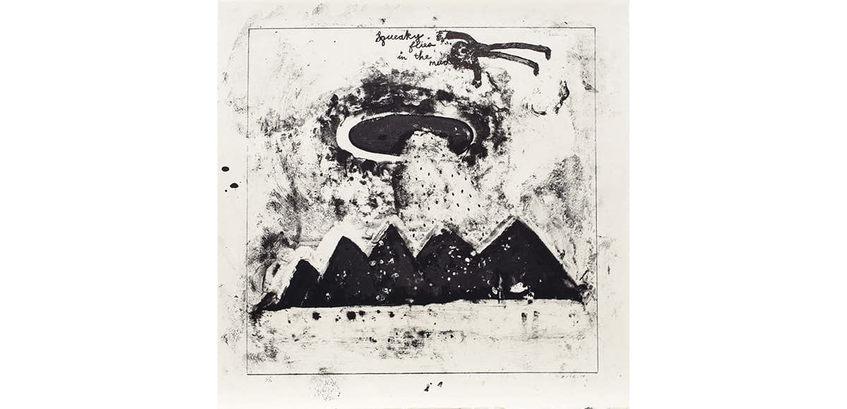 初版デビッドリンチ ペインティング&ドローイングアート本・チラシ付き