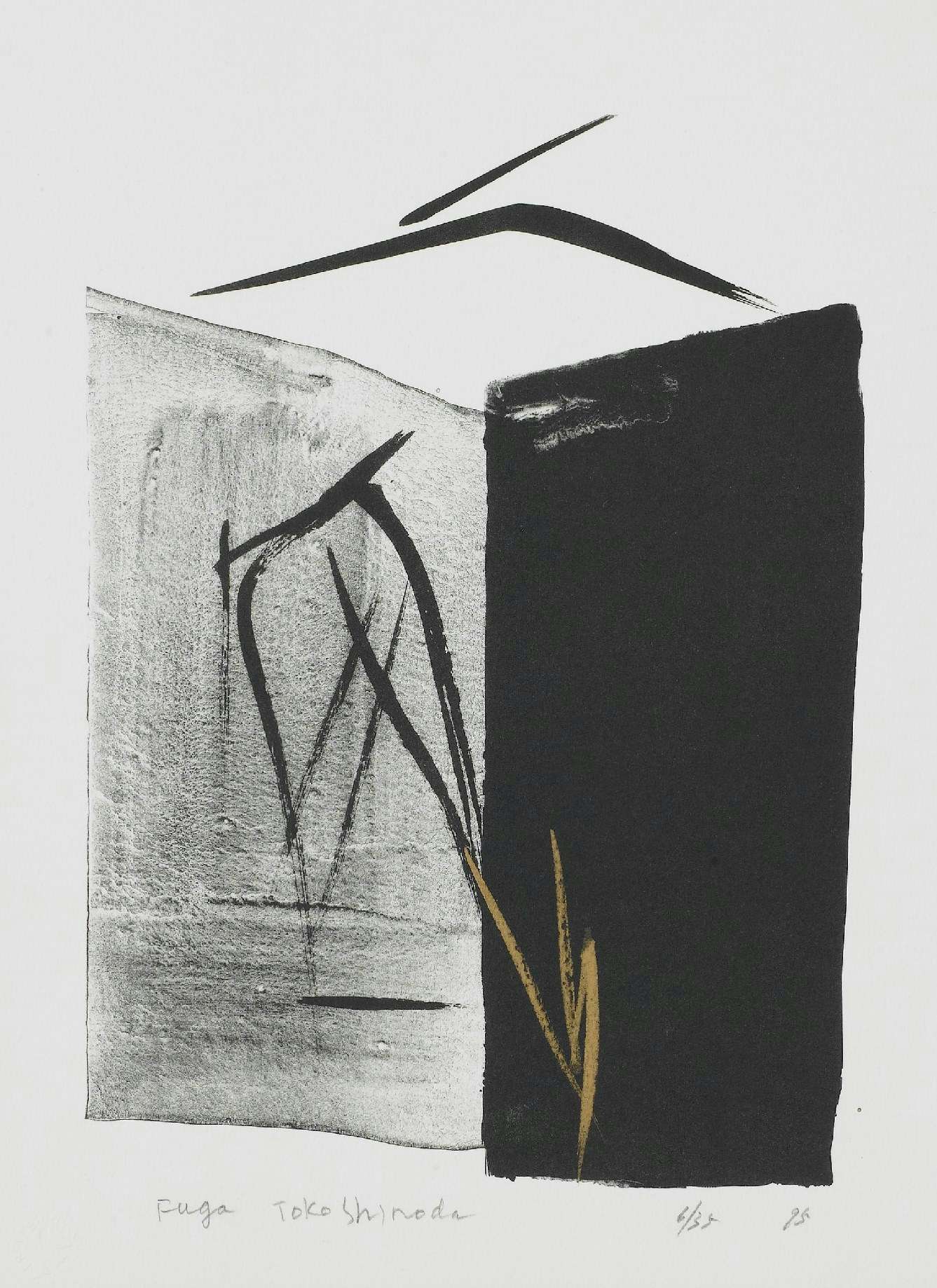 篠田桃紅 Prints Lithograph &Etching（岐阜現代美術館）｜美術手帖