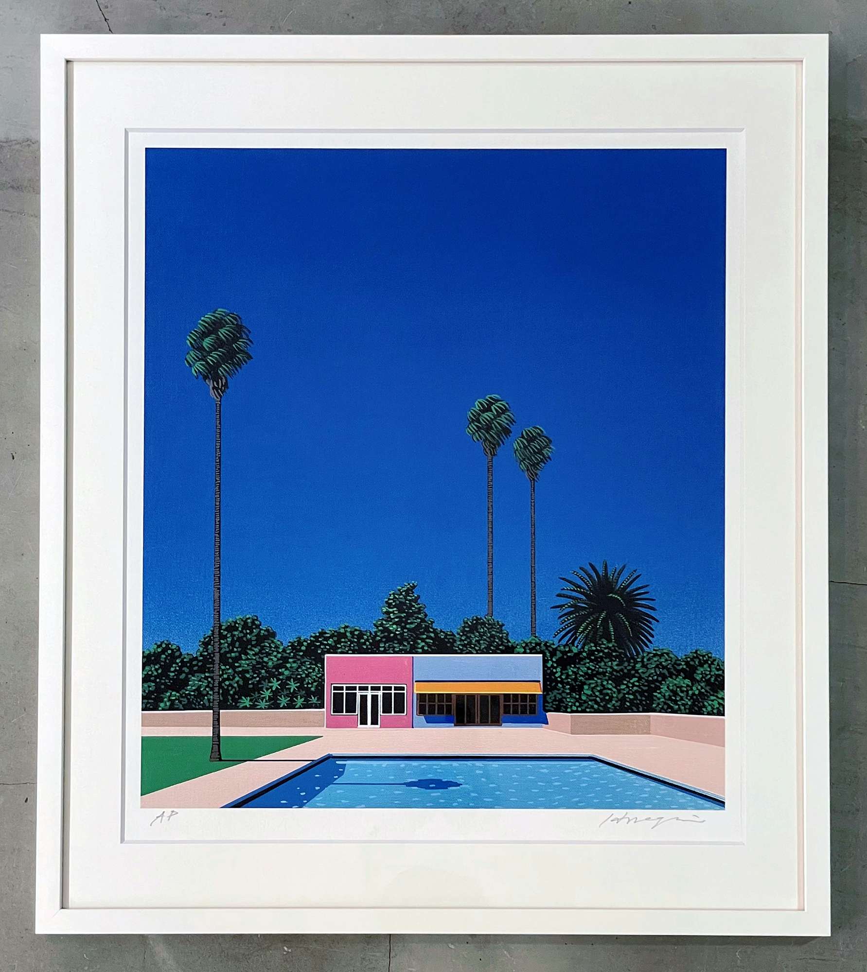 永井博の最新作品集『TROPICAL MODERN』より、公式ジークレープリント3