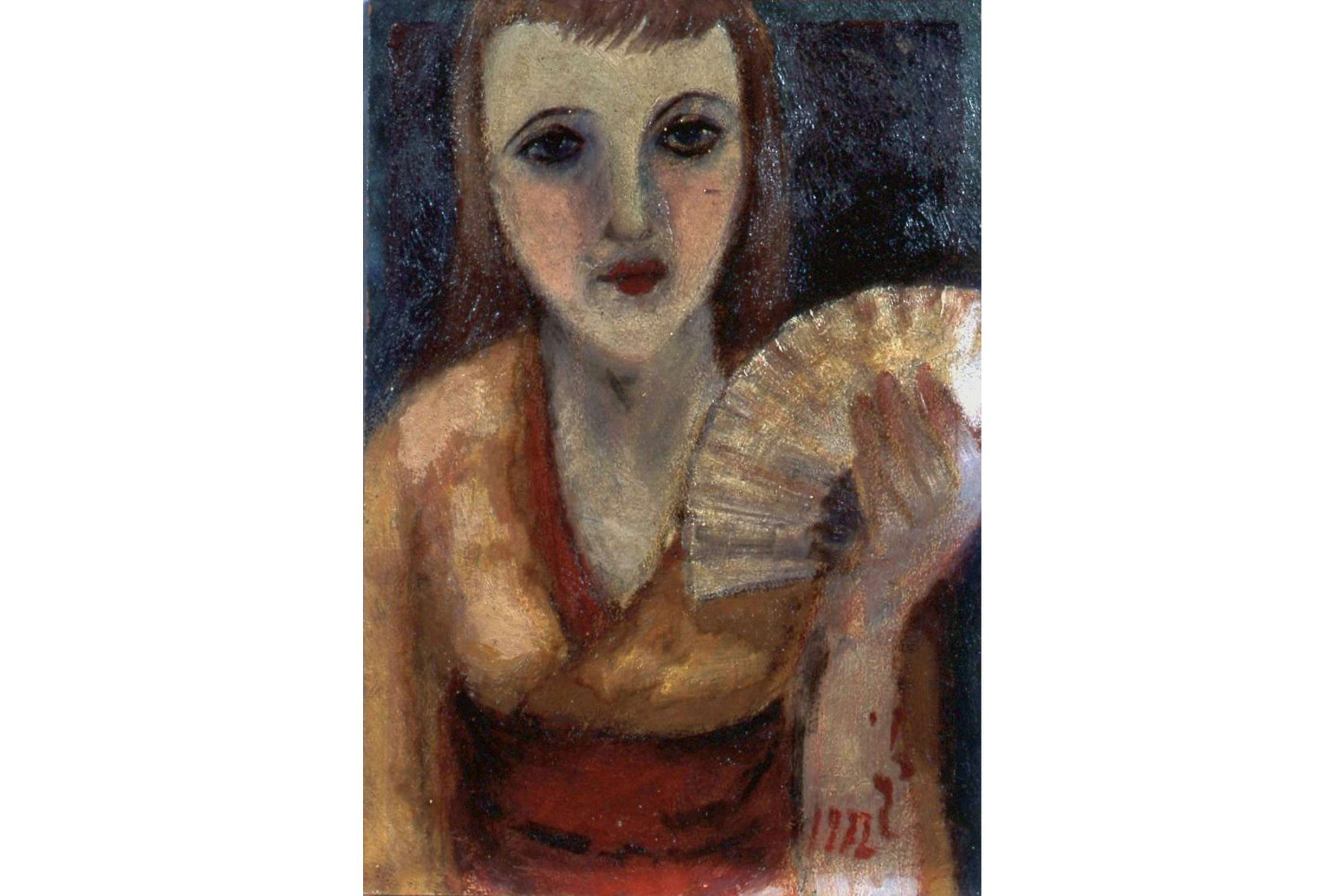 古備前骨董美術品珍品只今年末年始大売り出し❣️希少夢二像夢二美人像