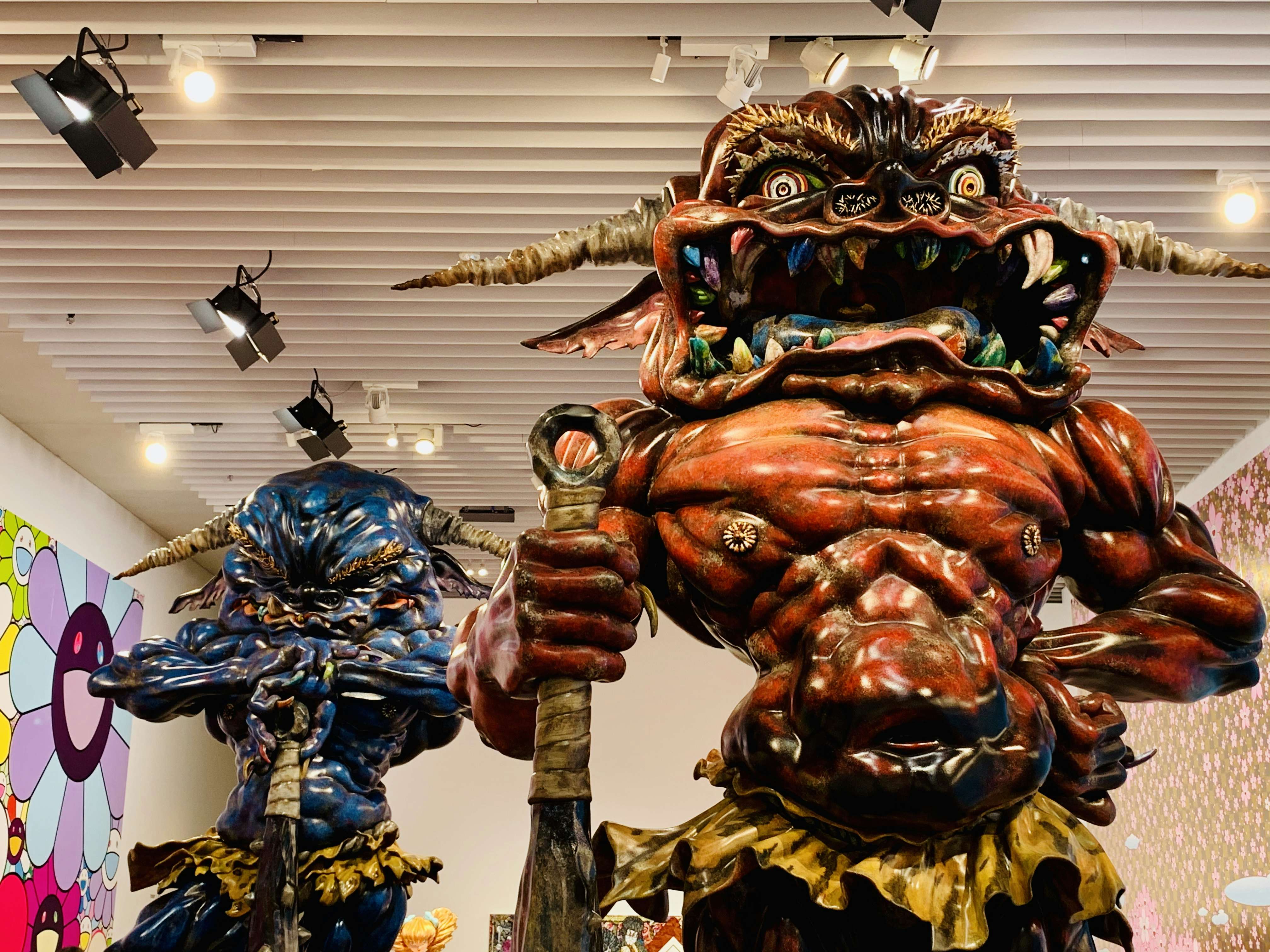 草間彌生、李禹煥、宮島達男、村上隆、奈良美智、杉本博司。森美術館に