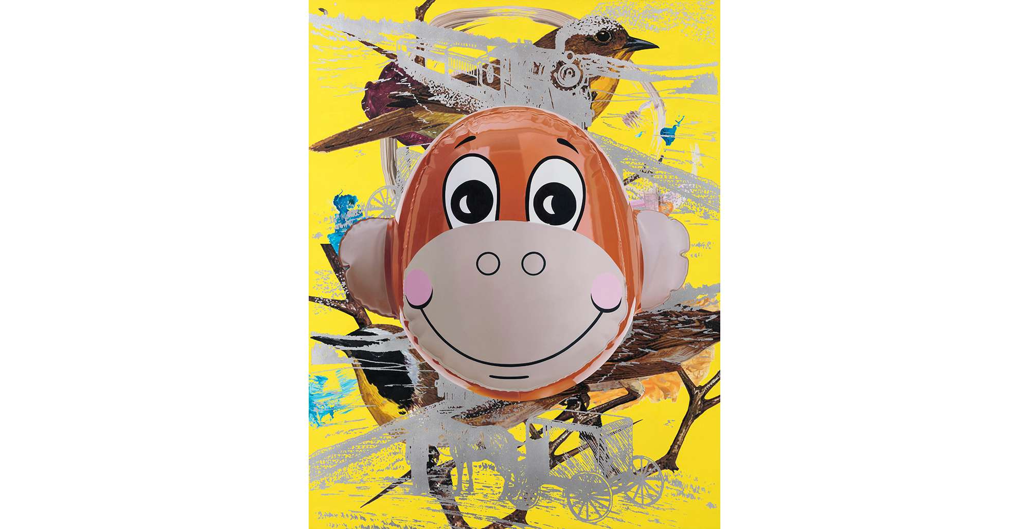 ジェフ・クーンズの個展「PAINTINGS AND BANALITY - SELECTED WORKS