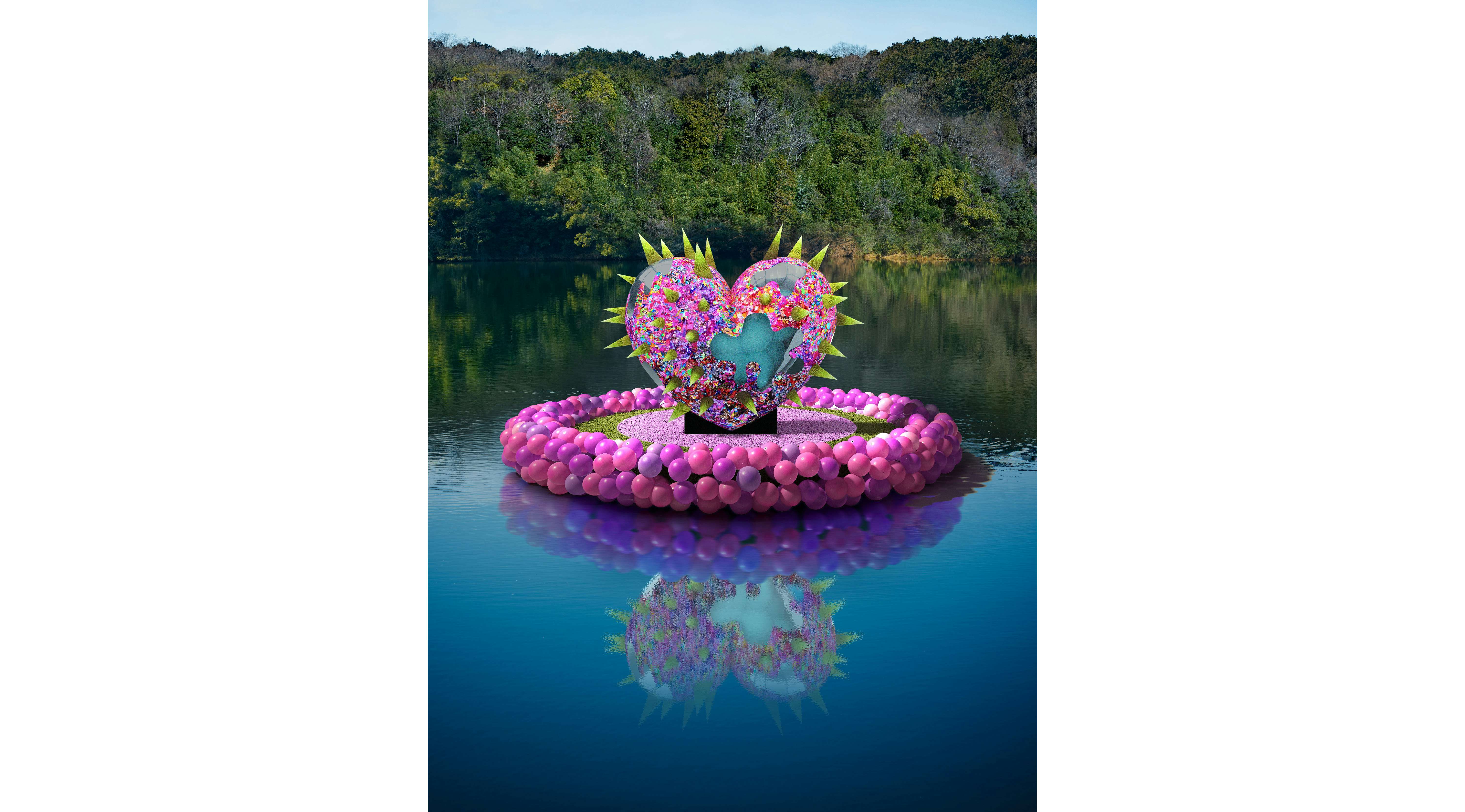 増田セバスチャンの個展「KAWAIITOPIA -GO TO HEAVEN（HELL）-」が