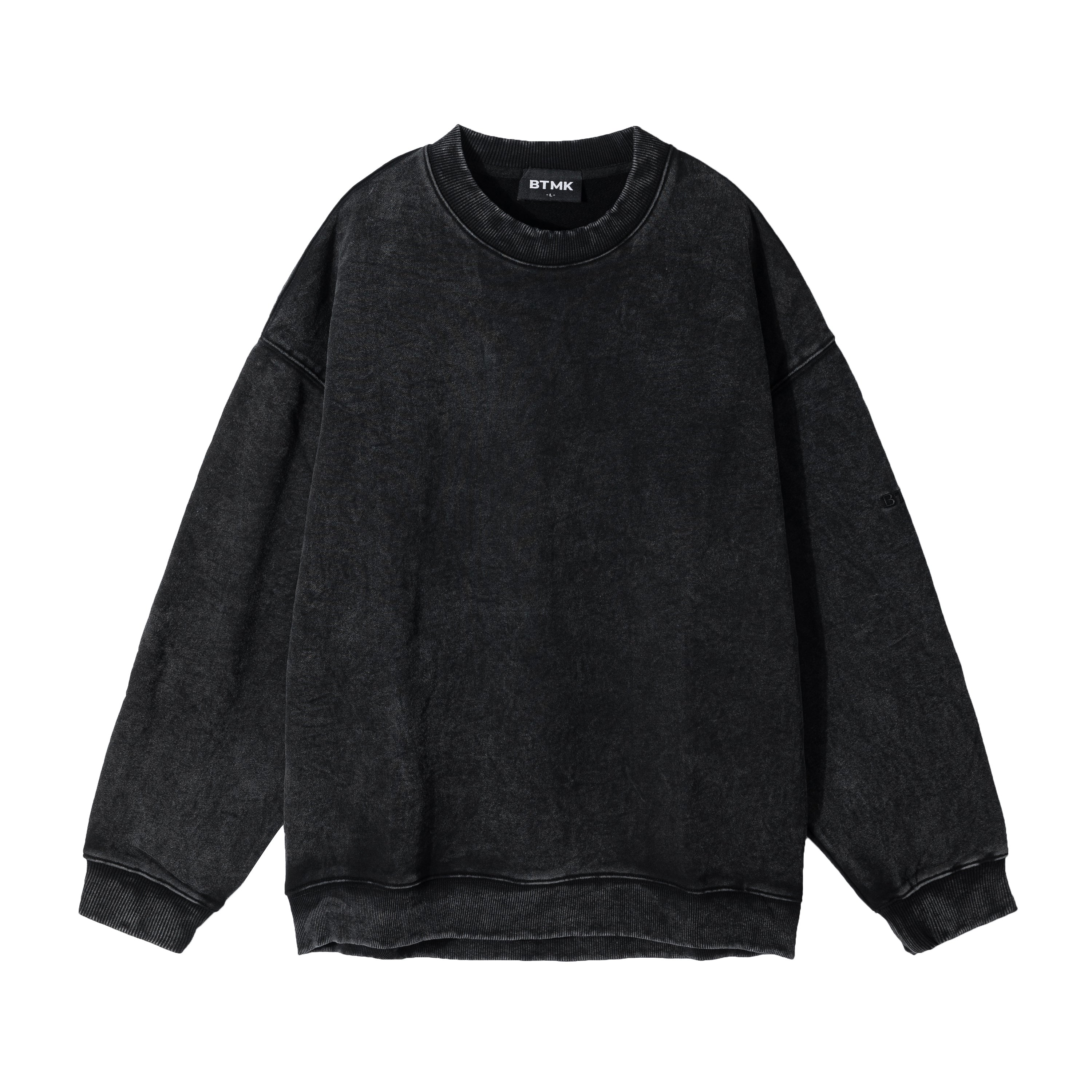 BTMK CREWNECK SWEAT washed XS211
