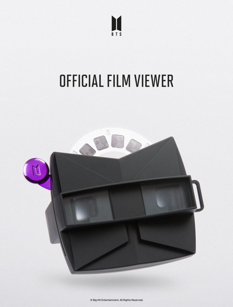 BTS フィルムビューアー「OFFICIAL FILM VIEWER」が公開！！グッズ