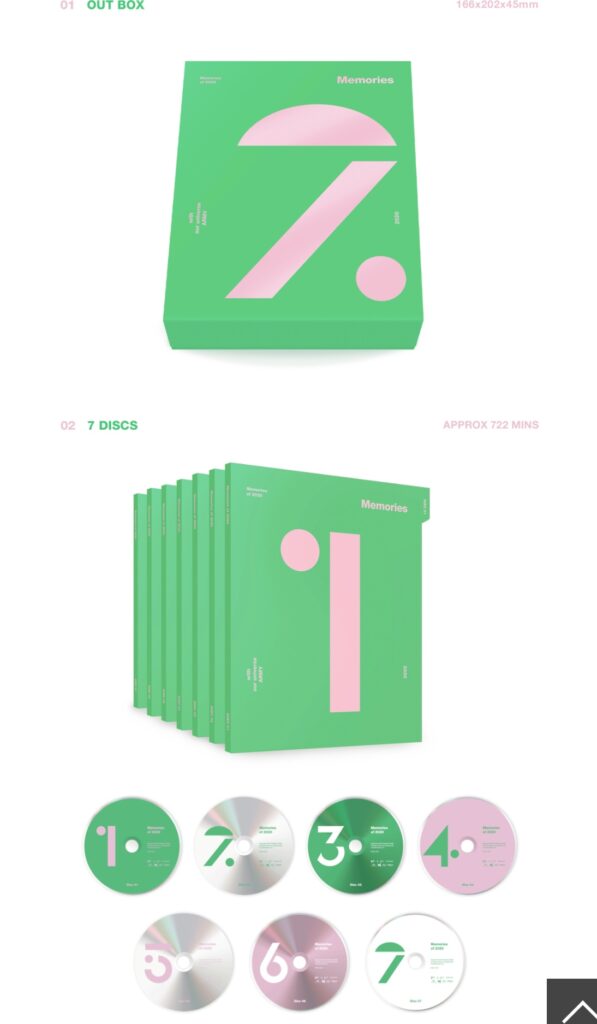BTS メモリーズ「MEMORIES OF 2020」が発売決定！！発売日・価格・収録