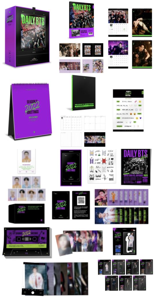 BTS 2022 SEASON'S GREETINGSが発売決定！！シーグリ・発売日・特典