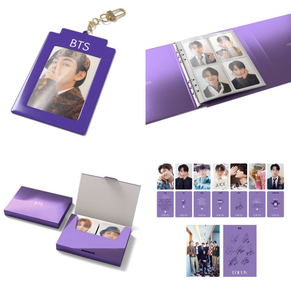 BTS 101枚のフォトカードセット「Dicon PHOTOCARD101 BTS JAPAN