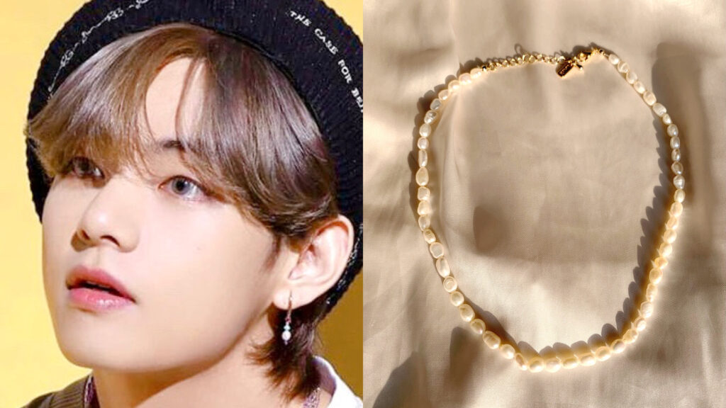 BTS テテが愛用している可愛いパールネックレスが日本でも発売決定