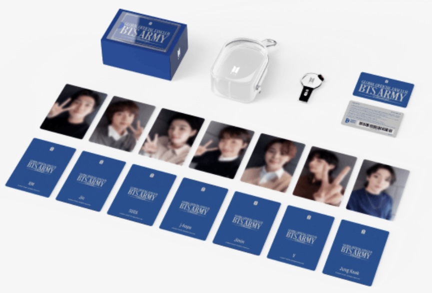 BTSの可愛いアイテム「ARMY MEMBERSHIP GIFT」が完全無料で発売決定
